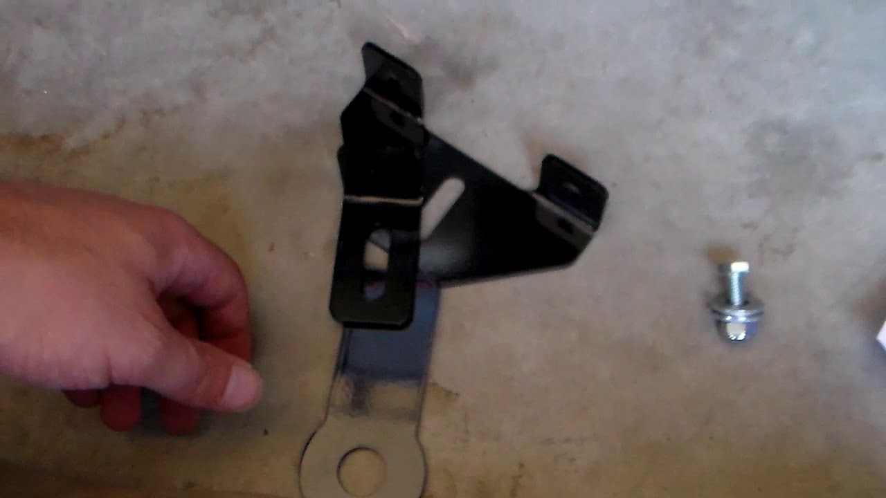 Husqvarna GT54LS Universal Trailer Hitch Install P2 YouTube