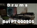 Bat PT 0090s Drums boombap #mpc60 #mpcx #eps #asr10 #sp1200 #sp404mk2 #s2400 #hiphop #mpclive3