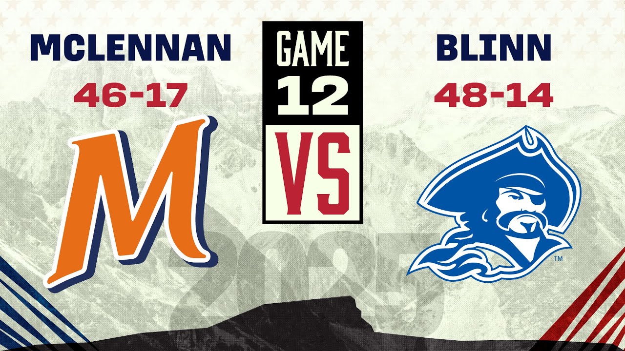 Game 12: Blinn v. McLennan Game HIghlights