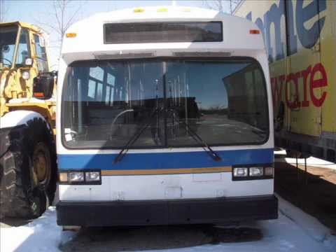 About a month ago, I took another trip with the HEavy Equipment Co-op class at Bear Creek down to Conestoga College in Guelph. The pictures are of a 1985 GMC TC40102N "Classic" from Grand River Transit. Enjoy. Song: ABBA - Gimme Gimme Gimme (A man after midnight)