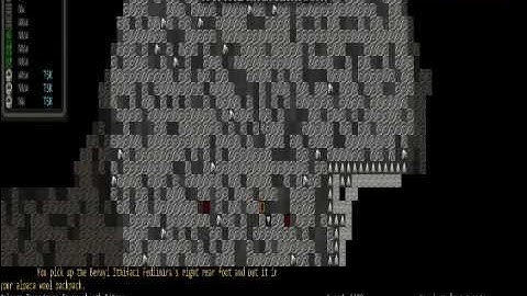 Fighting a Dragon in Dwarf Fortress Adventure Mode