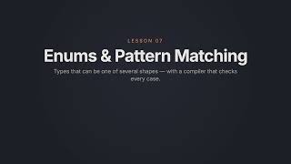 Learn Rust Easily #7 - Enums & Pattern Matching