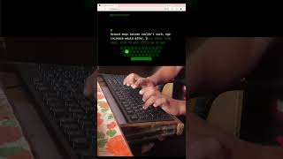 Keyboard on Fire 🔥 98 WPM No Miss Typing! #keyboard #fasttyping #touchtyping #raushantypingmaster