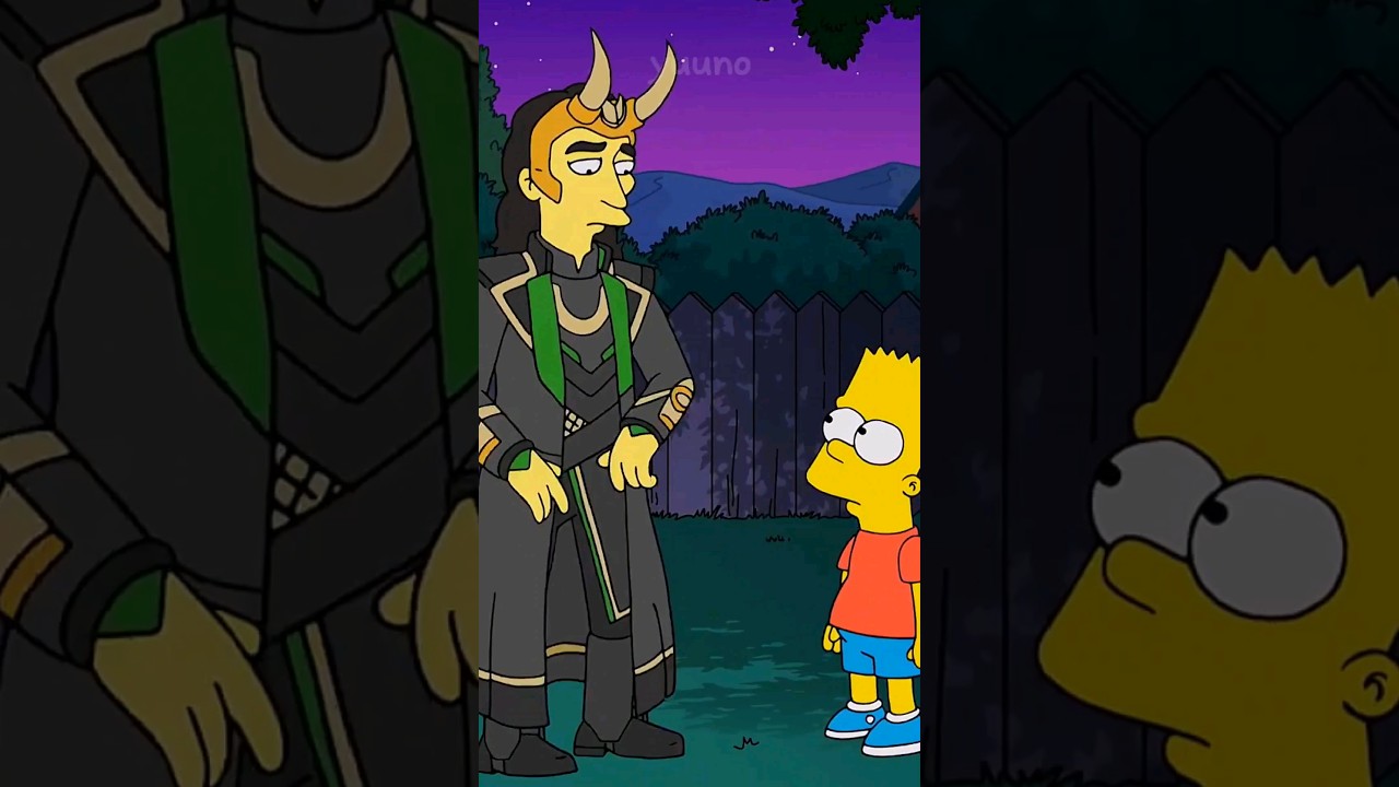 BART e LOKI se ving4m de LISA!!!