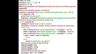 IGCSE Computer Science - June 2024 - 0478/21- 15 marks question in python-