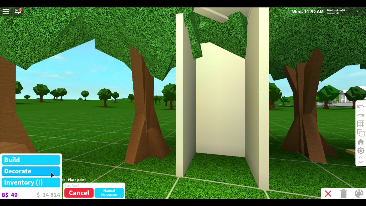 Roblox Campsite Speed Build and Tour in Bloxburg YouTube