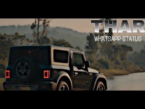 NEW THAR LATEST WHATSAPP STATUS || BLACK thar whatsapp status || new hindi song black thar whatsapp