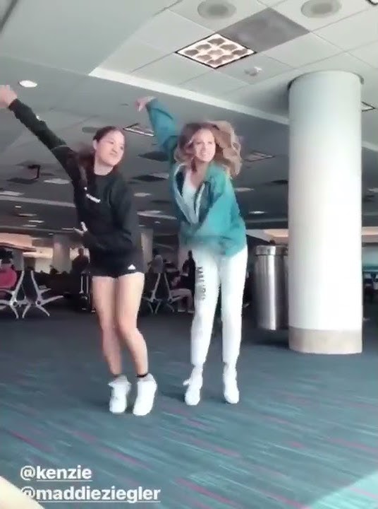 REVEALED DWTS DANCE: Kenzie & Maddie Ziegler rehearsal