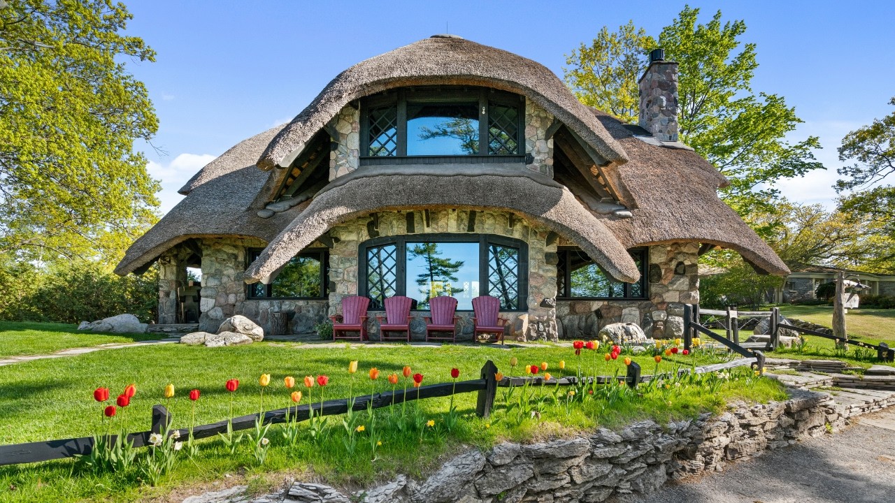 The Thatch House | 304 Park Avenue, Charlevoix MI - YouTube