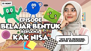 Belajar Bermain Episode Mengenal Bentuk Untuk Balita - Belajar Kata, Lagu Interaktif untuk Balita