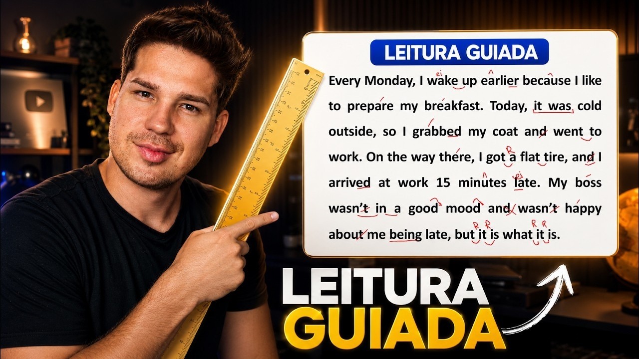 Leitura Guiada - O SEGREDO para entender o INGLÊS mais Rápido