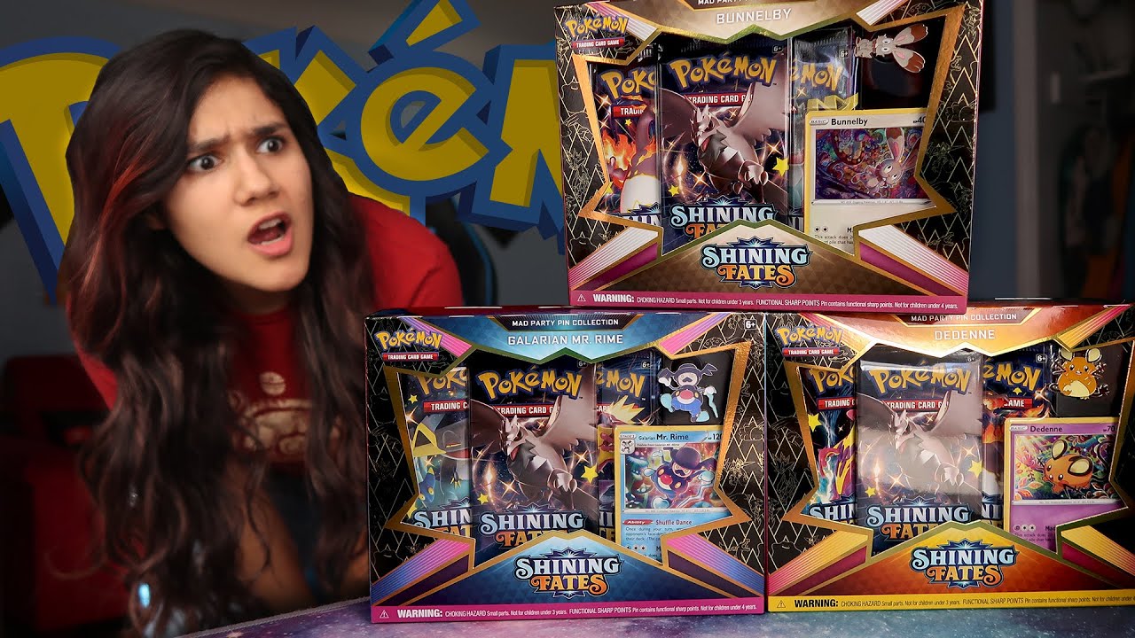 IS IT WORTH IT? Pokmon Shining Fates Mad Party Pin Collection Boxes IS IT WORTH IT? Pokmon Shining Fates Mad Party Pin Collection Boxes