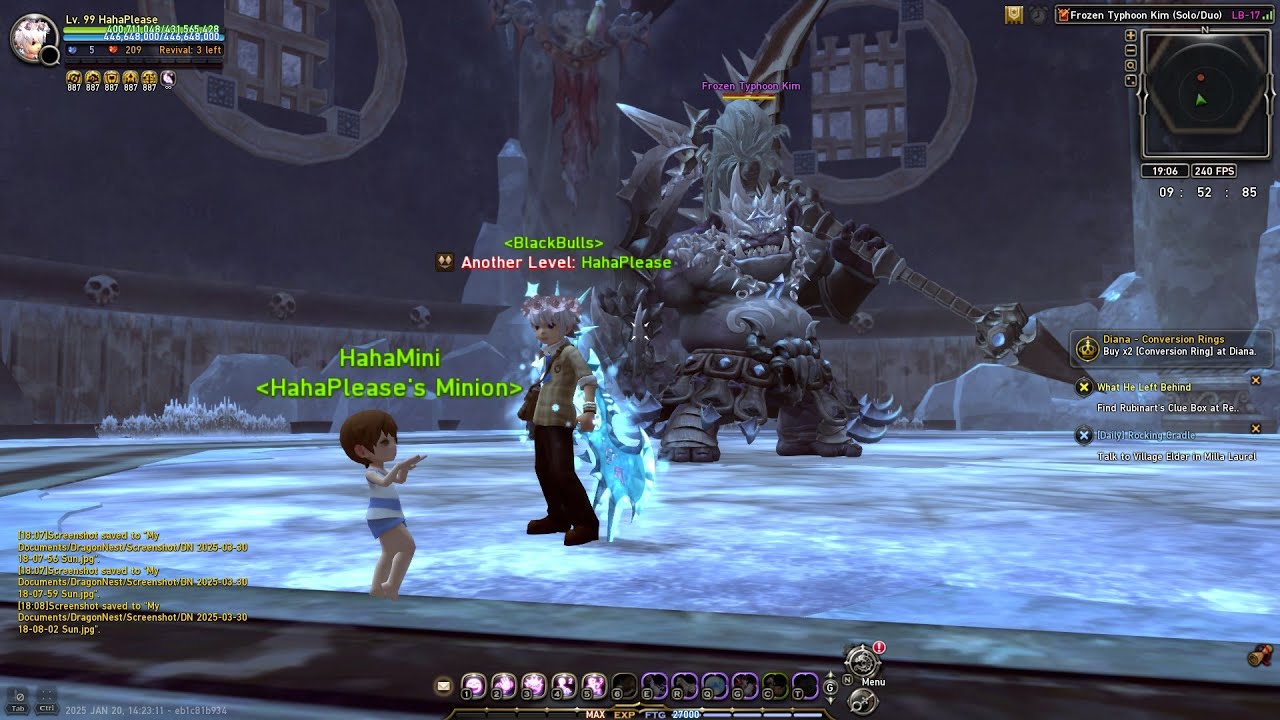 Infinity Nest - Frozen Typhoon Kim | Gladiator (No Damage)