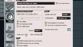 FL studio 9  -- Ep 1 -- Part 1/3 (Settings)
