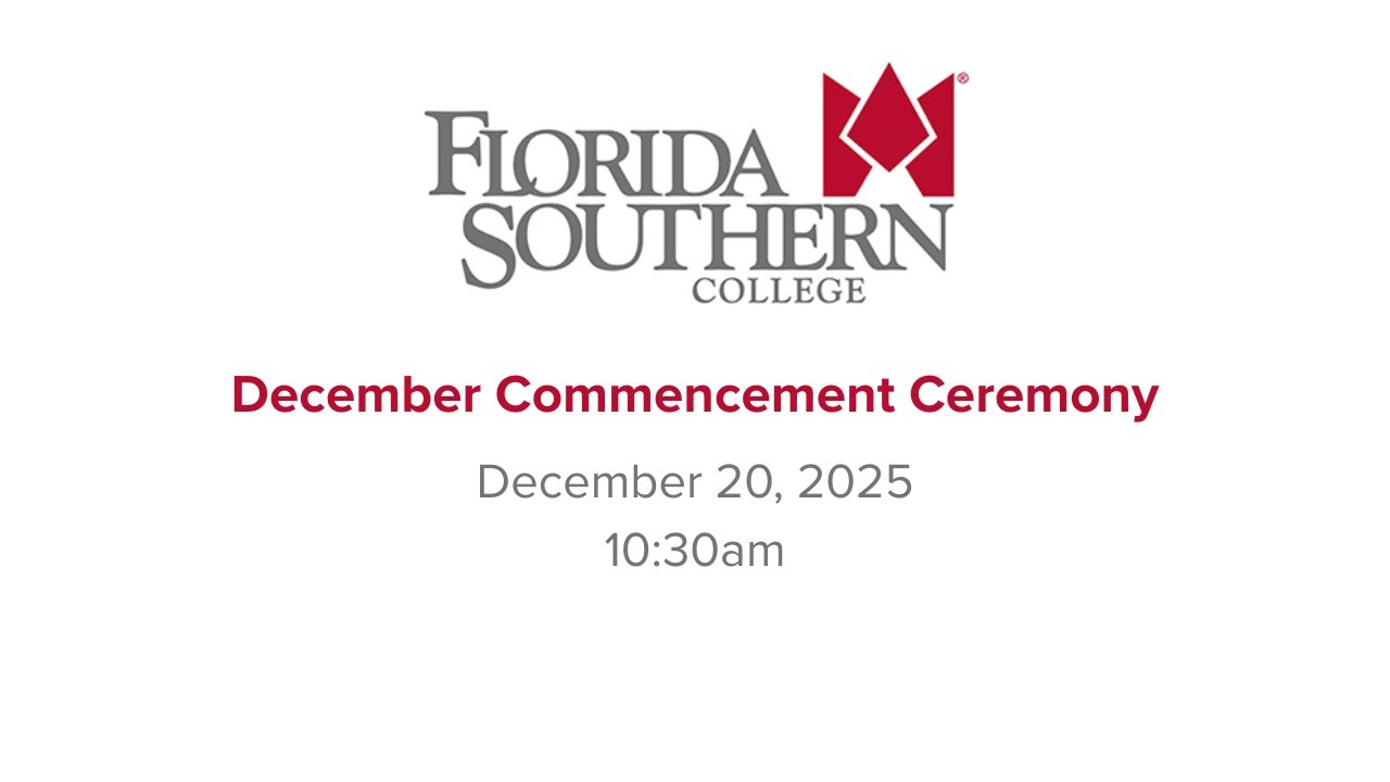 Florida Southern College's December 2025 Commencement Ceremony