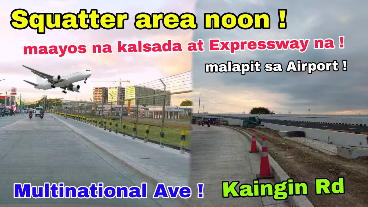 Squatter area noon bagong Kalsada na ! Multinational Ave at Kaingin ! C5 southlink part 2  feb 2026