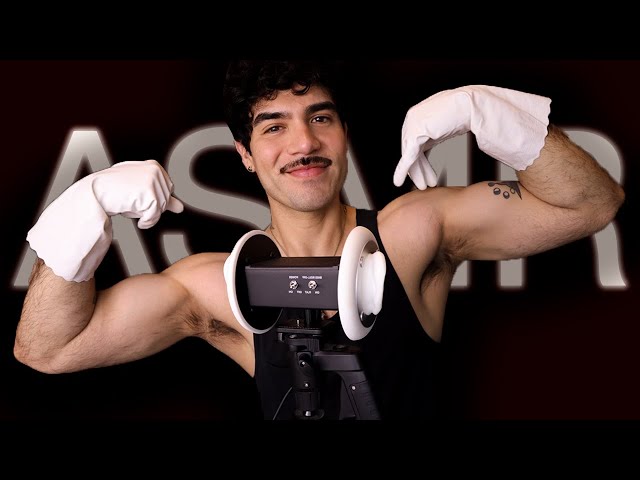 ASMR shoulder tapping (i'm not fIexing)