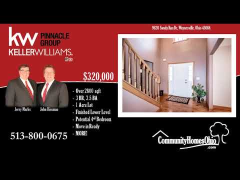 9620 Sandy Run Dr, Waynesville, OH home video tour