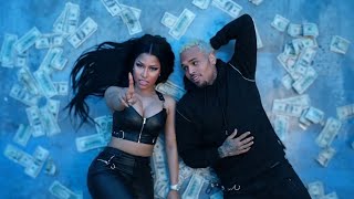 Chris Brown ft. Nicki Minaj – Money On The Floor (Lyrics Video)