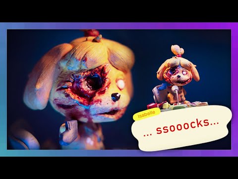AAAH! Oh, it's just Isabelle. Zombie. Izombelle?