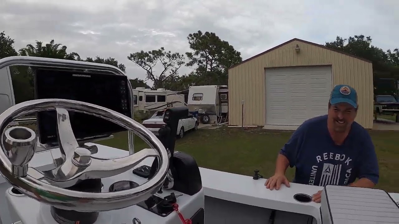 PICKING UP MY NEW EVO V FROM EAST CAPE SKIFFS!