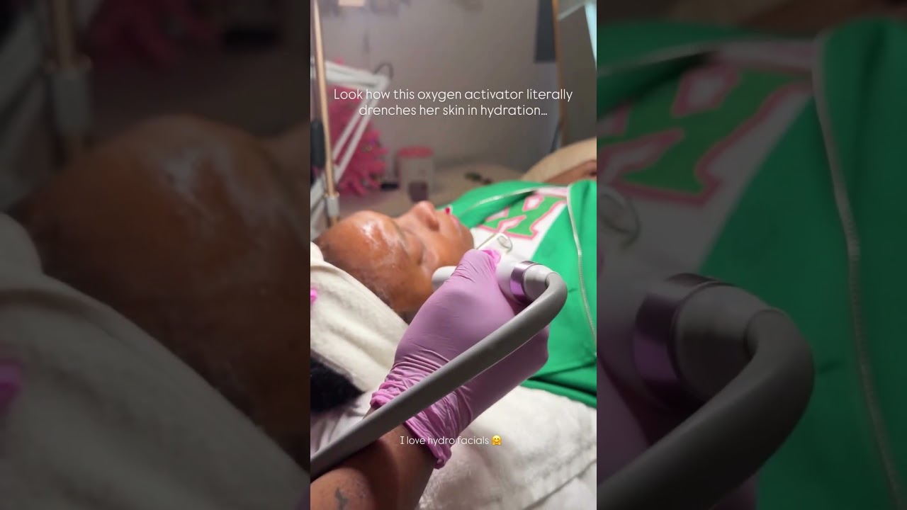 Секреты профессионального ухода за лицом ❄️ Обработка холодным молотком и кислородом