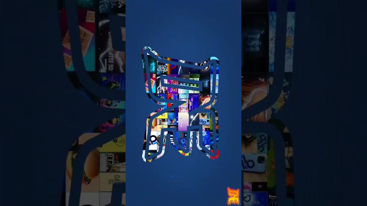 DI-mosaic logo animation