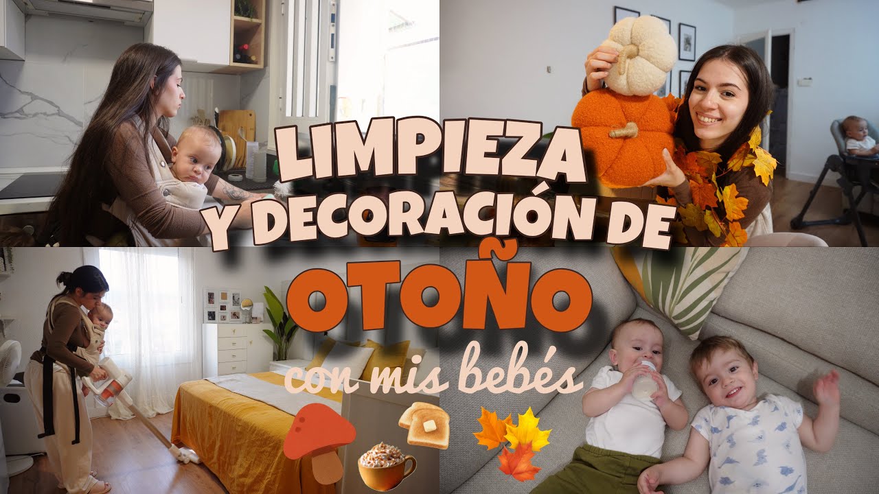 Una tarde SOLA con mis BEBÉS 🍂🤱🏻🏡