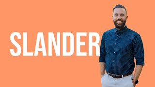 Slander | Rich Tidwell Sermon