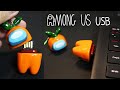 3D펜으로 어몽어스 캐릭터 USB 만들기 - How to make Among Us USB with 3d pen