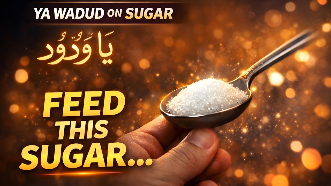 Ya Wadud Amal on Sugar | Powerful Zikr to Soften Hearts, Restore Love & Control Relationships 