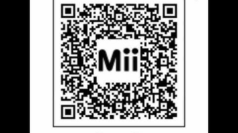 Mii QR Codes