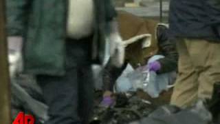 Debris at Montana Plane Crash Scene