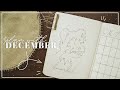 December Plan With Me in my Husband's Bullet Journal (Quick + Minimal)