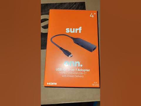 ONN USB C 3 in 1 ADAPTER - YouTube