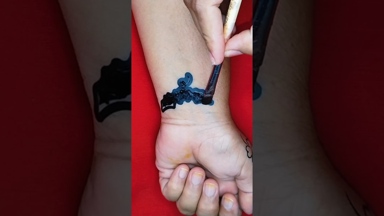 beautiful tattoo sticker design #shorts