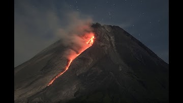 Penampakan Abu Vulkanis Merapi Selimuti Rumah Warga dari Udara