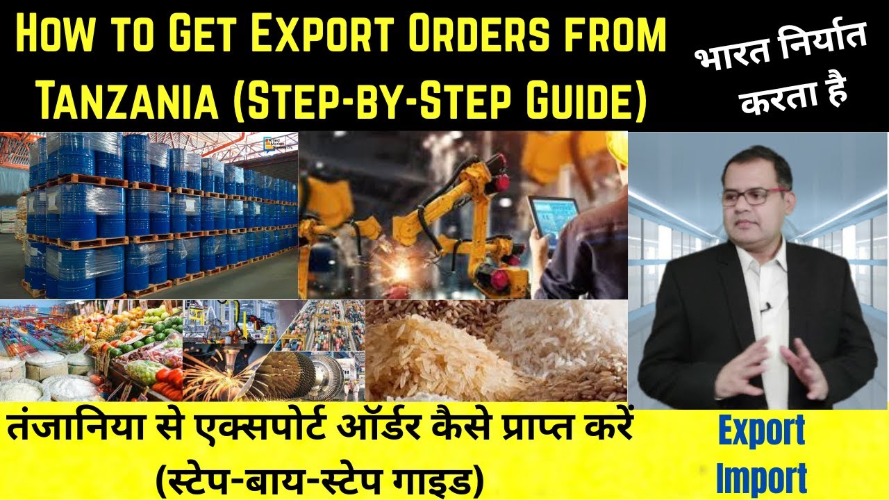 Complete Guide to Finding Export Buyers in Tanzania | India Exports to Tanzania #india #indian