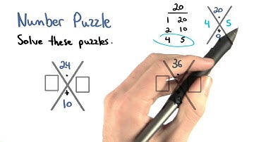 Number Puzzle - Visualizing Algebra