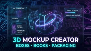 The Future of 3D Mockups: Real-Time Animated Packaging Editor (WebGL)