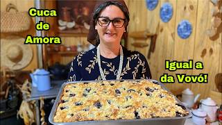 Cuca de Amora da Roça 😍🔥🫐