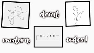 MODERN/ BLACK & WHITE Decal CODES! 🤍🖤 // ariziiaa