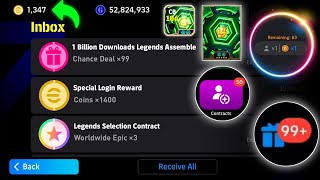 50X Epic Booster & 1400 Coins 🤯 99+ Rewards Pack Opening 🎁 Efootball 2026™