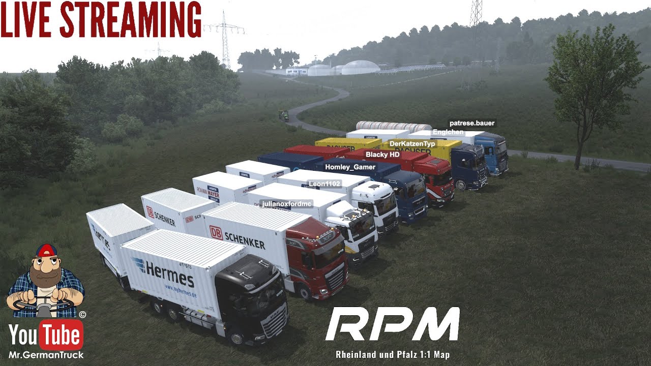 [ETS 2 v1.49] RPM - Rheinland & Pfalz 1:1 Map WECHSELBRÜCKE SCS Convoy ...