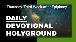 HolyGround Daily Devotional – Trusting in God's Mysterious Ways