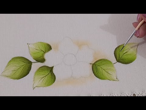 Como Pintar Hojas