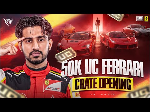IRL from S8UL Bootcamp | 50k uc ferrari crate opening