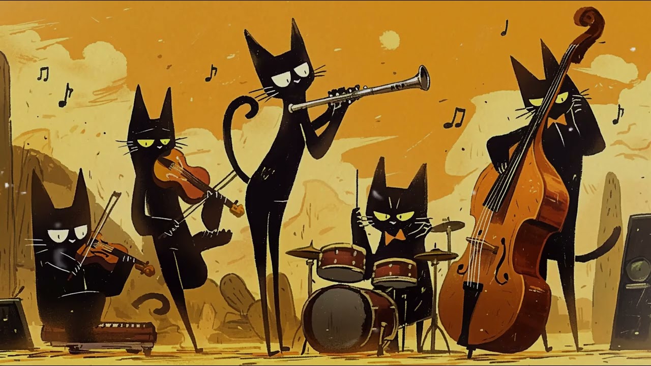 Cool Cats 🎷🐾 Velvet Whiskers — 1940s Jazz for Quiet Nights