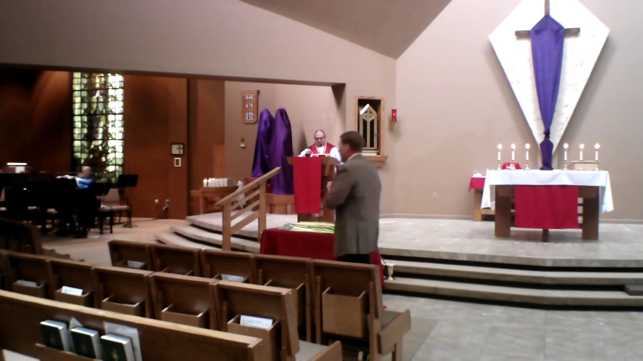 Palm Sunday Mass St Robert Bellarmine Catholic Church 02 YouTube