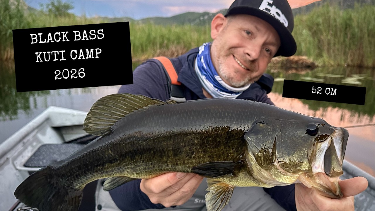 FISHING | Episode #03 – Chytáme Black Bass v Kuti Campu, Chorvatsko